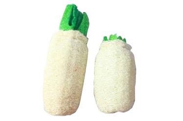 Loofah sponge toys