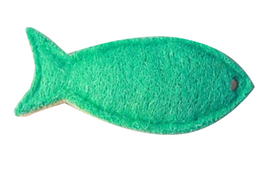 Loofah sponge toys