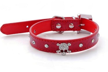 Crocodile Skull dog pet collars