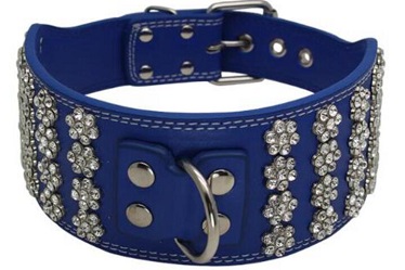 Elegant crystal dog collars for large dogs/pet products