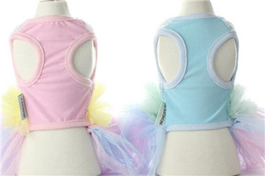 Elegant pet princess skirt /dog wedding clothes