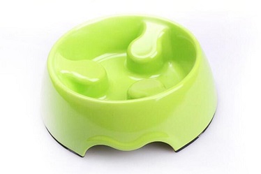 Slow Feed Bowl Melamine Pet Dog Food Bowl