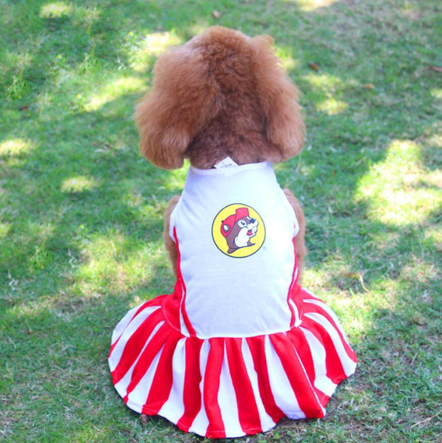 Quality pet shirt for summer/pet skirt clothes