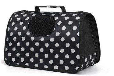Black dot dog cat carrier/pet carrier products