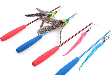 cat teaser toys/cat wand toys pet product