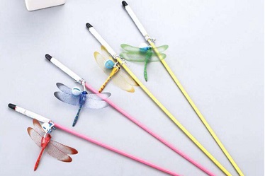 Quality cat toys with dragonfly