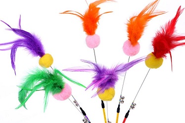 cat teaser toys/cat wand toys