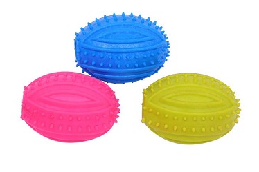 TPR Rugby chewing toys for dog /pet toys