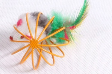 Cat  caged puzzle ball/cat toys
