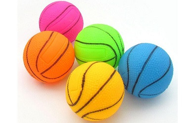 Quality pet basketball ball toys/dog products