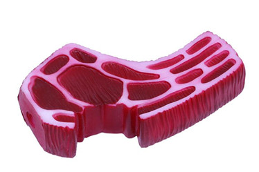 Emulation high quality beefsteak pet toys/dog dental toy