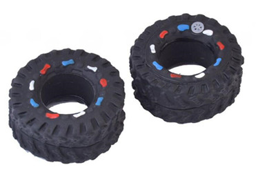 Quality black pet tyre toys for dog playing Vinyl toys