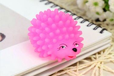 Hedgehog Squeaky pet vinyl toys