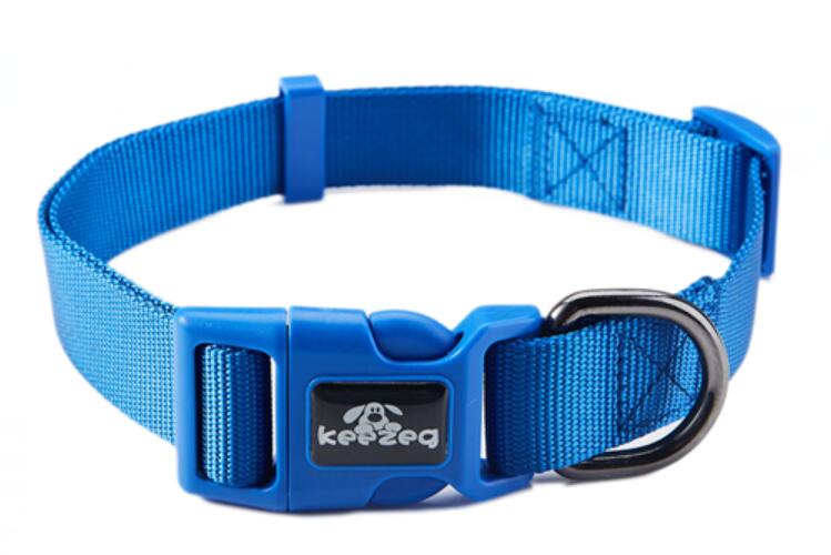 Blue dog cat Nylon collars &harness,leashes/pet products