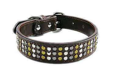 Heavy duty  real leather dog leash,collars matching