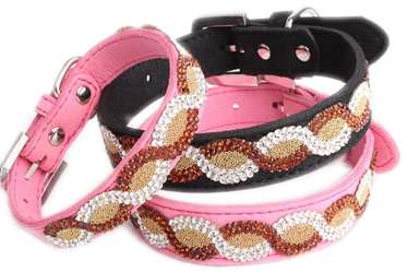 New Styles-pet dog cat leather collars